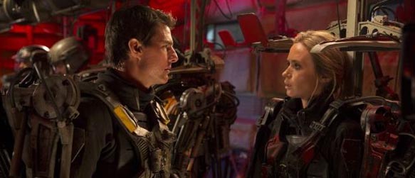 Emily Blunt vive uma soldada no mais novo filme de ação de Tom Cruise